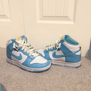 baby blue high top dunks🩵